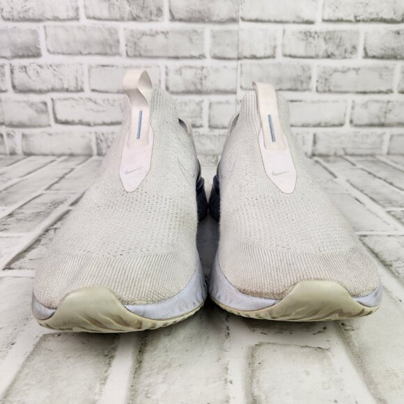 Nike Epic Phantom React Flyknit Men's Size 12 White Athletic Running Gym Sneaker - Picture 2 of 9